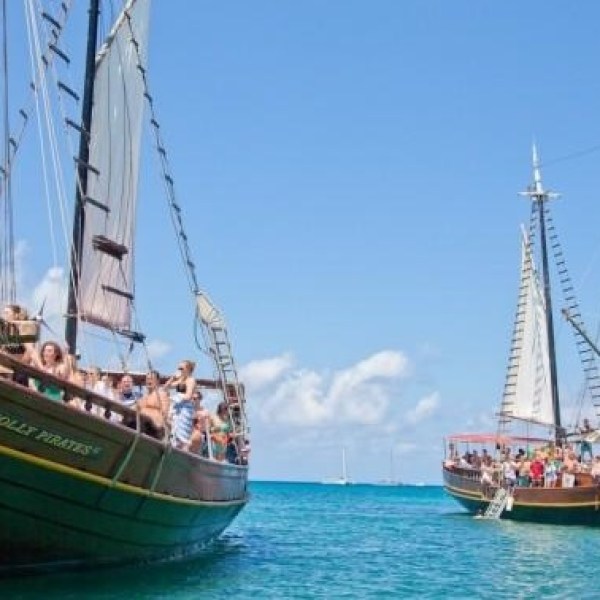 a small boat in a body of water